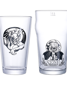 巨石stone专用精酿ipa加啤酒杯