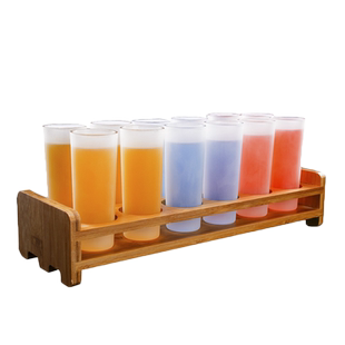 酒吧KTV高款子弹杯套装鸡尾酒杯龙舌兰酒杯磨砂子弹杯洋酒烈酒杯