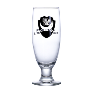 英国BREWDOG酿酒狗啤酒杯 IPA品脱杯 精酿高脚啤酒杯 可定制logo
