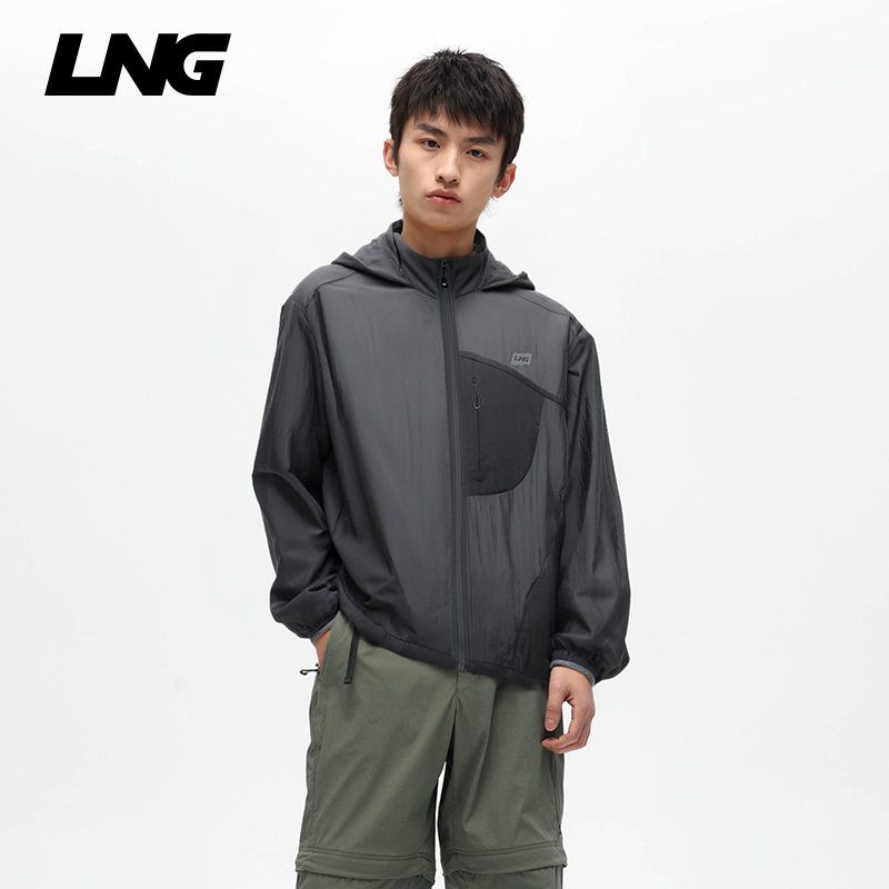 防泼水防晒可收纳轻薄外套LNG