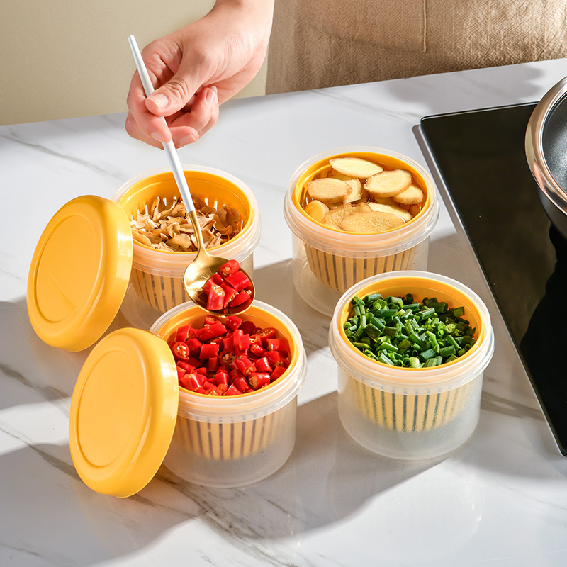 葱花保鲜盒姜蒜冰箱收纳盒食品级