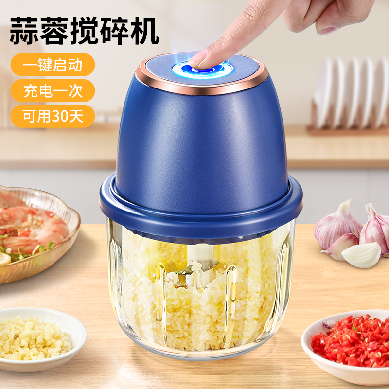 蒜泥神器搅碎机绞肉机家用小型