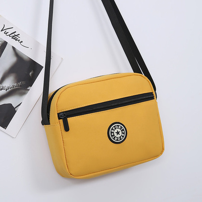 迷你小包包女2025新款时尚简约百搭小方包单肩斜挎帆布手机零钱包