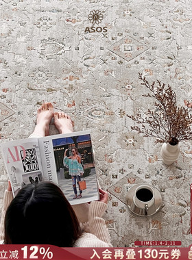 【新品发售 全球独家授权】ASOS原装进口复古轻奢高级客厅地毯