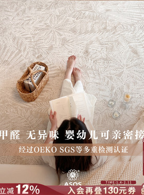 【新品发售全球独家授权】ASOS原装进口意式极简现代简约客厅地毯