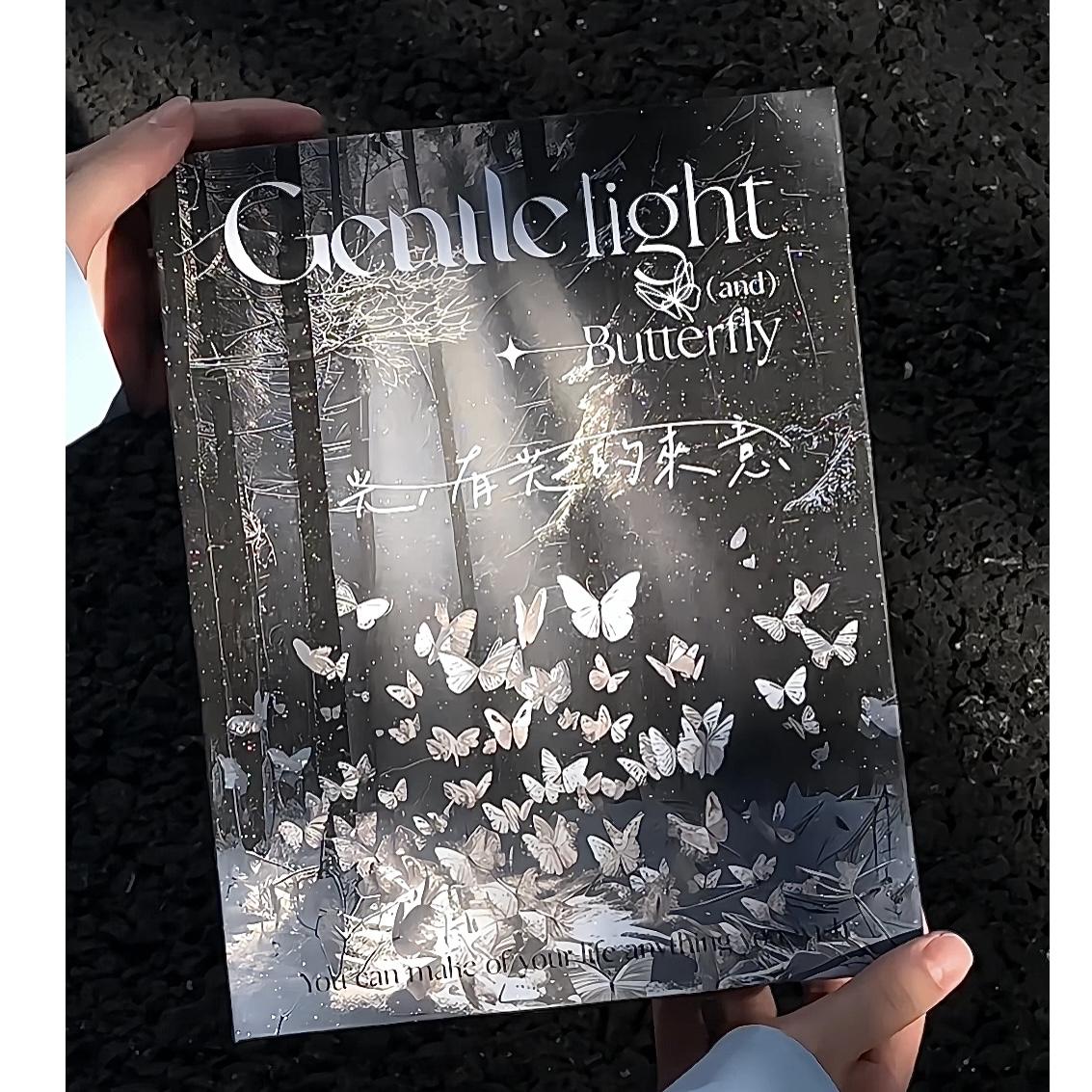 「蝴蝶千颂」A5满天星Pilipala文创原创蝴蝶追星卡册ins风卡册
