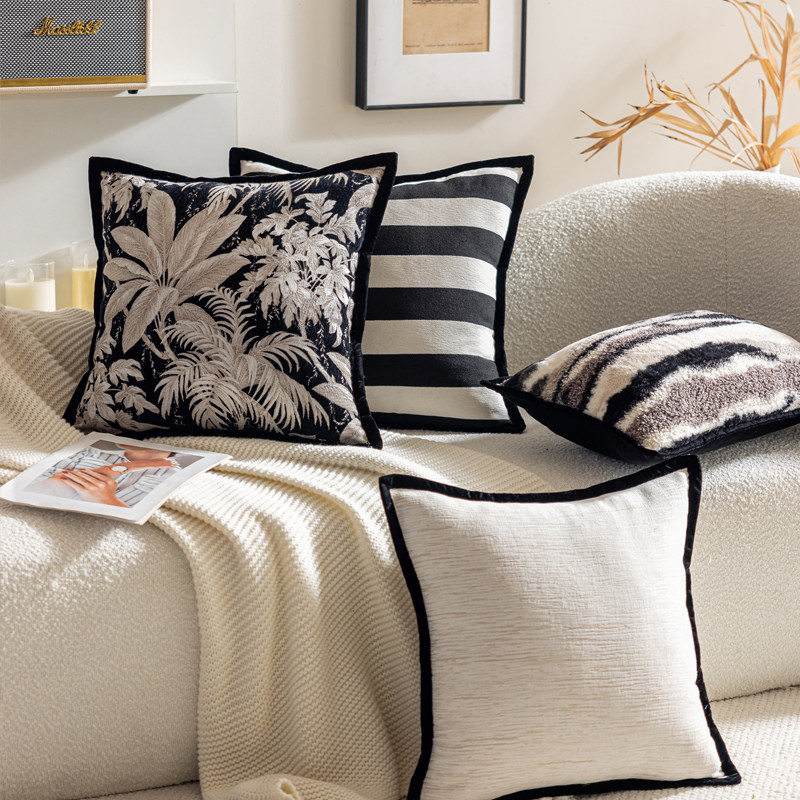 设计师款艺术肌理抱枕高级感靠垫