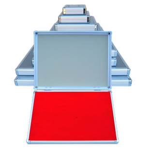 特大号铝合金印台手掌印脚印加大印泥方形超大号手掌画印泥印章红/蓝/黑/黄/绿/紫/空白15色可选活动庆典专用