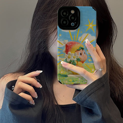 初绽适用VIVO IQOO15手机壳Neo10高档13竖条纹天空花草卡通小众11材质9软8防摔7情侣6全包neo5高级保护套外壳