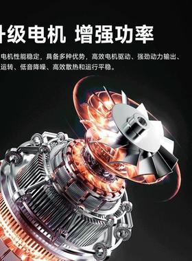 650/750牛角工业电风扇电机强力落地扇机头马达大风力配件通用