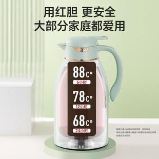 暖壶热水瓶玻璃暖水瓶小容量办公壶 结婚保温壶家用保温瓶欧式
