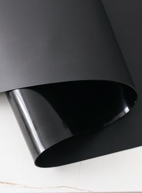 tpu材料纯黑色灰色台布白色圆茶几桌布软玻璃tpu桌垫防水防烫免洗