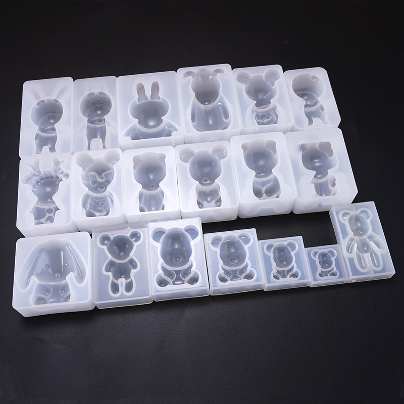 diy水晶滴胶硅胶立体模具