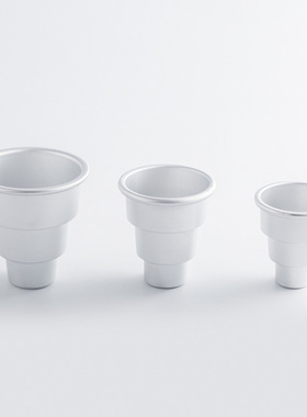 蛋糕模铝合金阳极三层布丁雪糕杯果冻模面包奶油餐厅H503H504H505