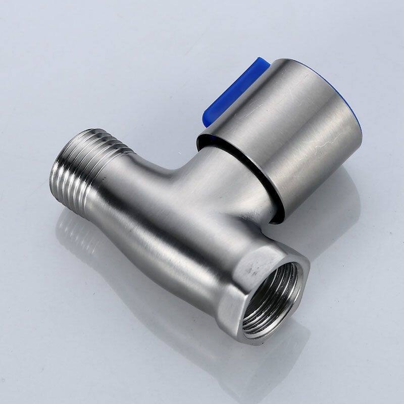 新款304不锈钢内外丝直通阀4分开关冷热水阀角阀水管止水阀水龙头