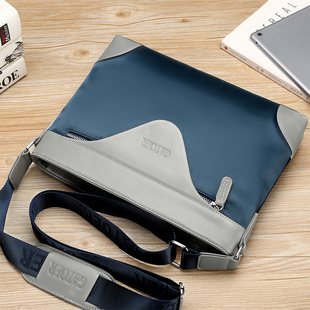 香港I.Tgreg运动单肩包男士 男包休闲斜挎包 潮流小背包牛津布横款