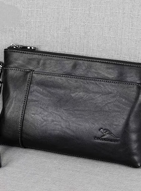 香港I.TGREG真皮手拿包男新款头层牛皮夹包商务男款大容量钱包男