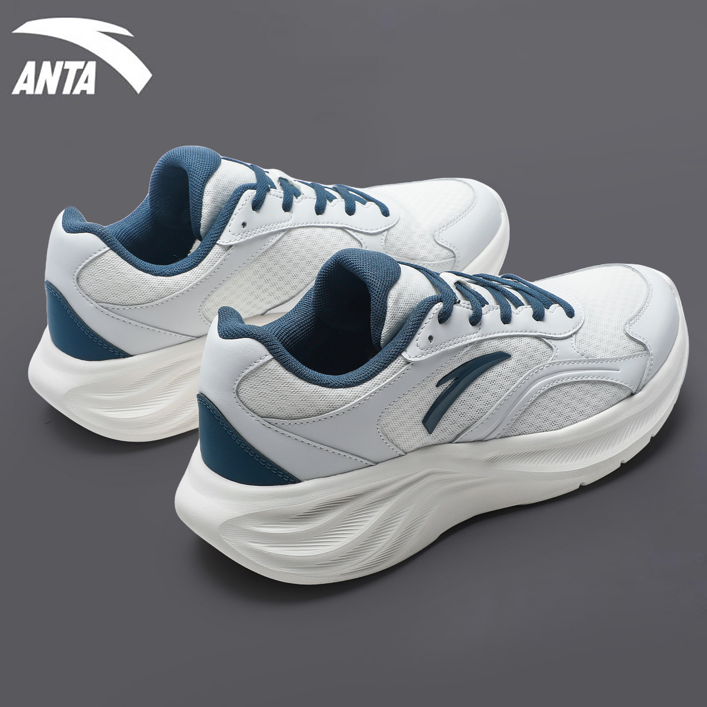 安踏跑步鞋男青少年考试专用跑鞋轻便回弹2026春季网面运动鞋男鞋,运动鞋new,跑步鞋,淘宝优惠券,粉丝福利购,淘宝优惠卷