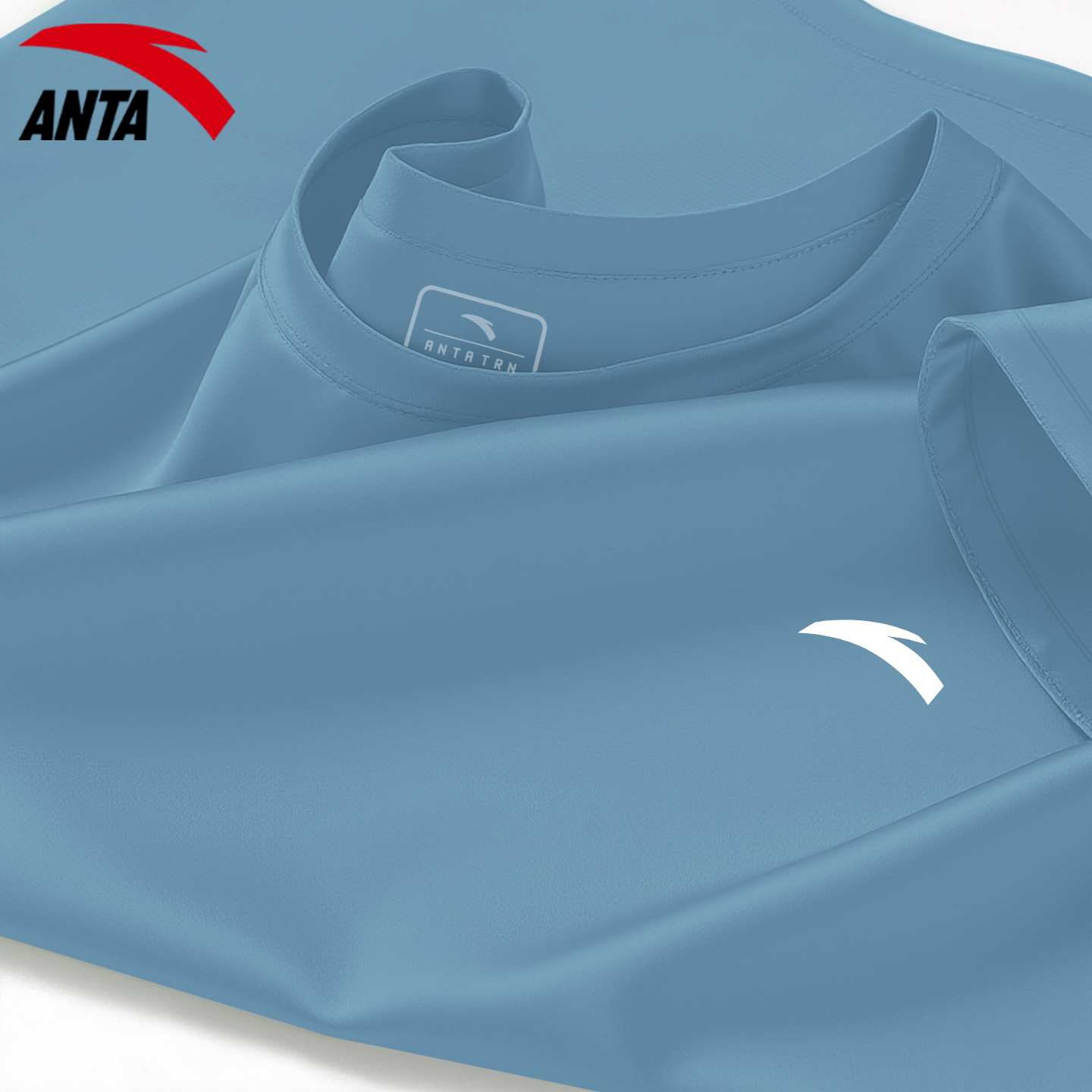 安踏运动T恤男士夏季短袖休闲