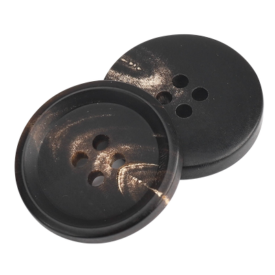 高档牛角扣天然西装圆形进口风衣