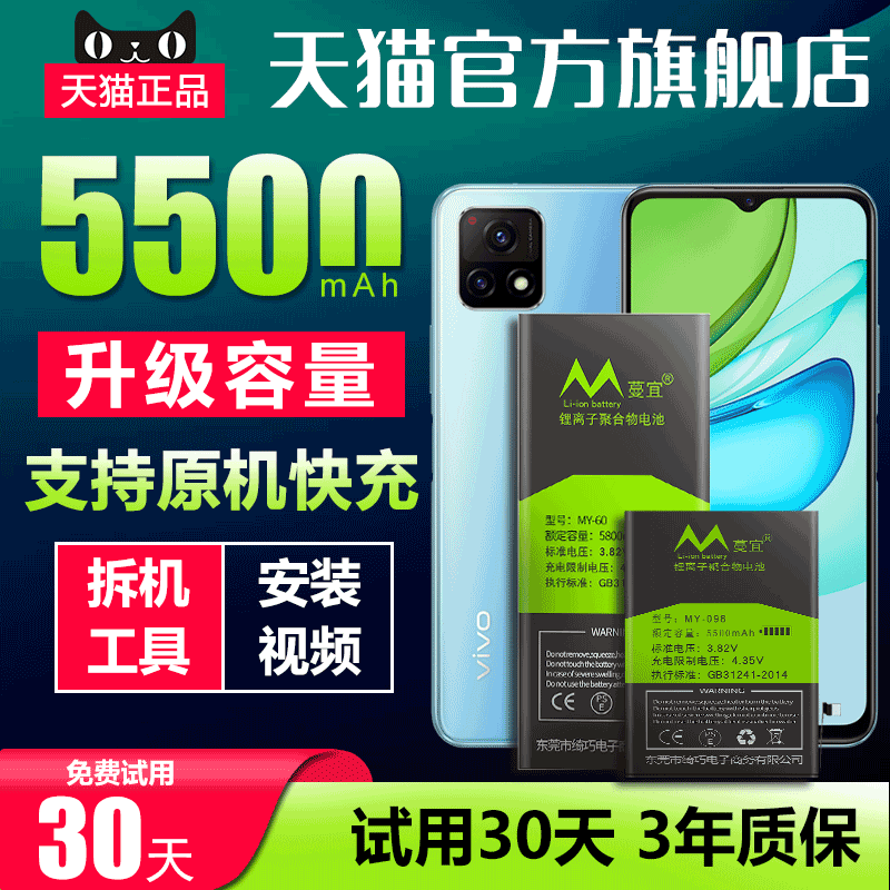 天猫官方正品 全新0循环 持久续航 超越原装