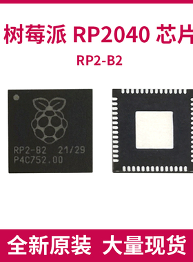rp2040芯片原装现货QFN-56树莓派RP2-B2 ARMCortex-M0 封装RP2040