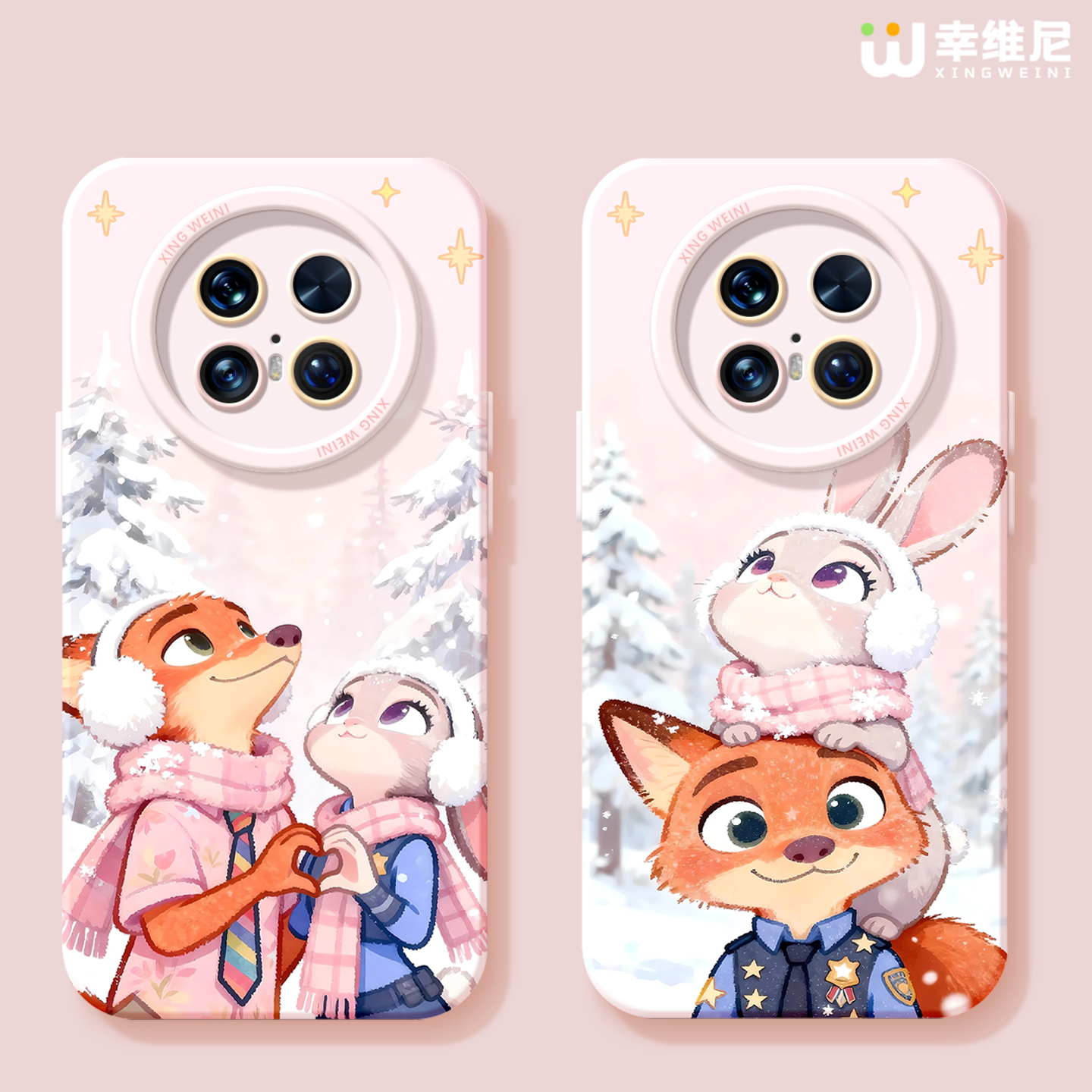 适用华为mate70pro手机壳女款mate60保护套30pro硅胶60pro+全包mate60RS防摔40por软壳meta50e狐狸兔子mate70