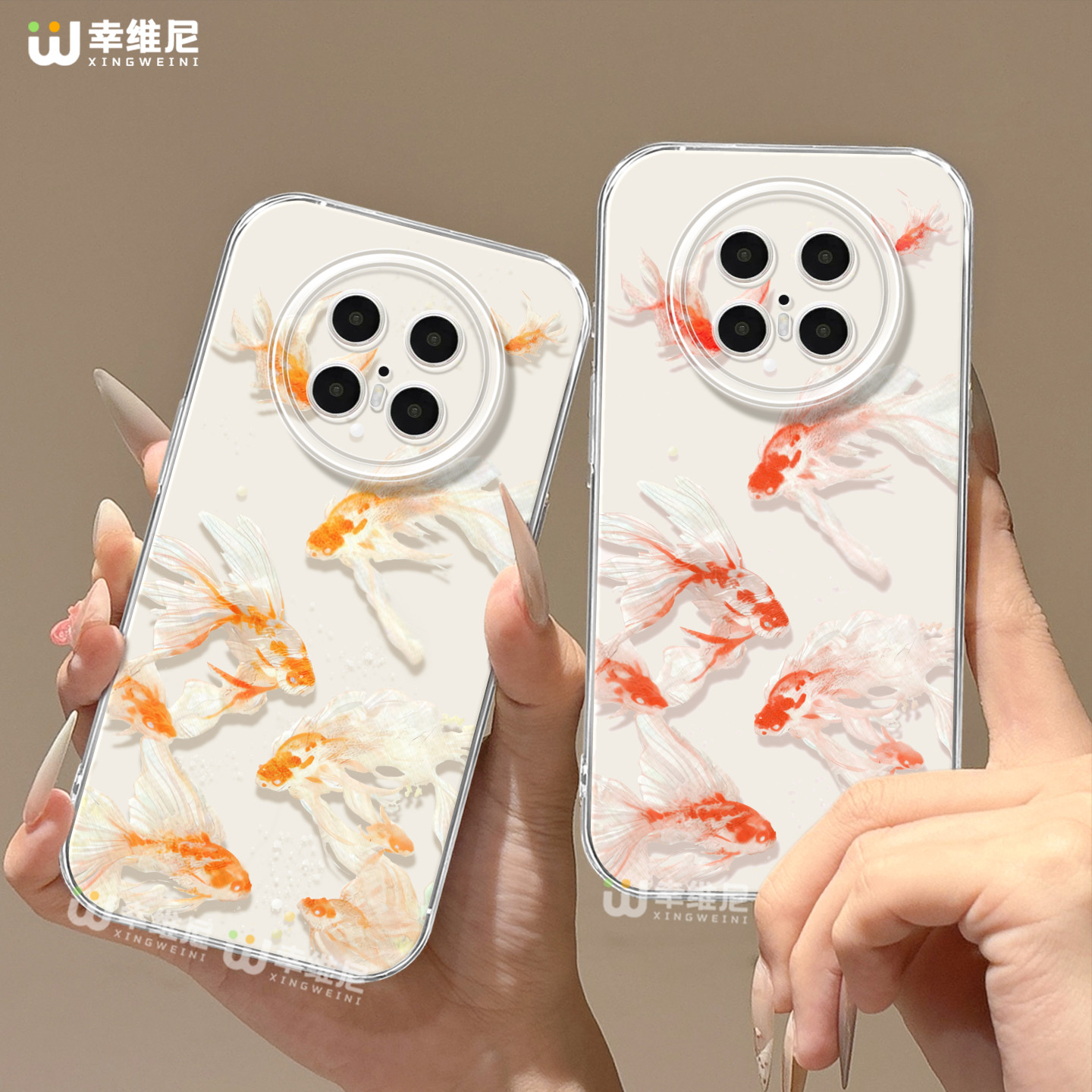 适用华为mate80promax手机壳马年mate70pro福气锦鲤30pro硅胶60pro+全包防摔40por软壳60RS透明meta50e保护套