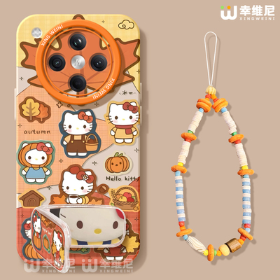 适用oppofindx9手机壳女款findx8spro保护套硅胶x7ultra全包防摔x6新款x5卡通oppo秋日kt猫x8ULTRA软k13turbo