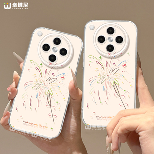 适用oppofindx9手机壳女款 x3pro软k13turbo findx8pro保护套ultra全包防摔x6透明x5硅胶0pp0简约烟花x7pro新款