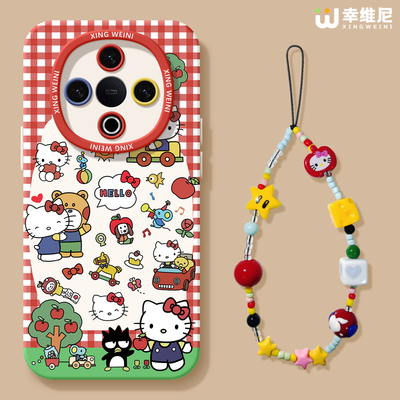 适用vivoY300手机壳女款y300pro保护套y95硅胶GT全包y100防摔y200i软外壳y19凯蒂KT猫y33s新款y35创意vivoy97