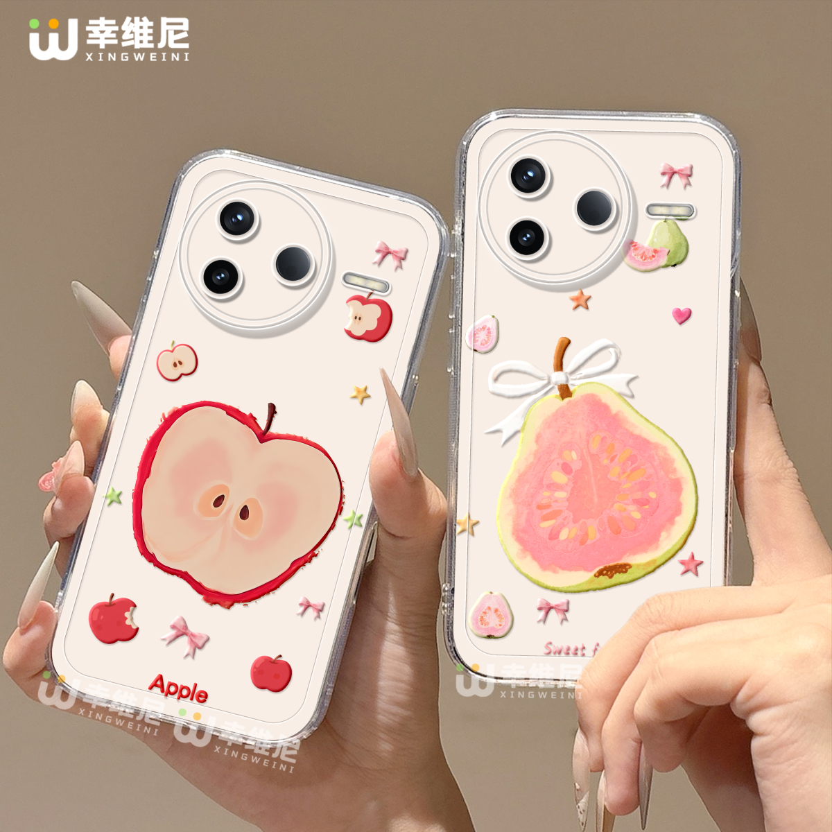 适用红米k80手机壳女款k70pro保护套小米k60全包硅胶k70至尊版redmi防摔k80por可爱k50苹果芭乐软k50电竞透明