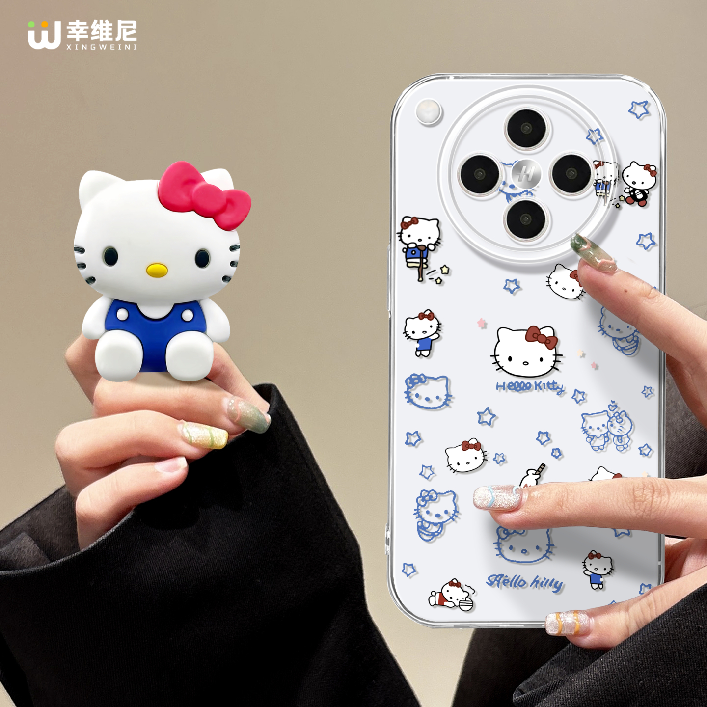 适用oppofindx9手机壳女款findx8pro保护套ultra全包防摔x6透明x5硅胶0pp0支架KT猫x7pro新款x3pro软k13turbo