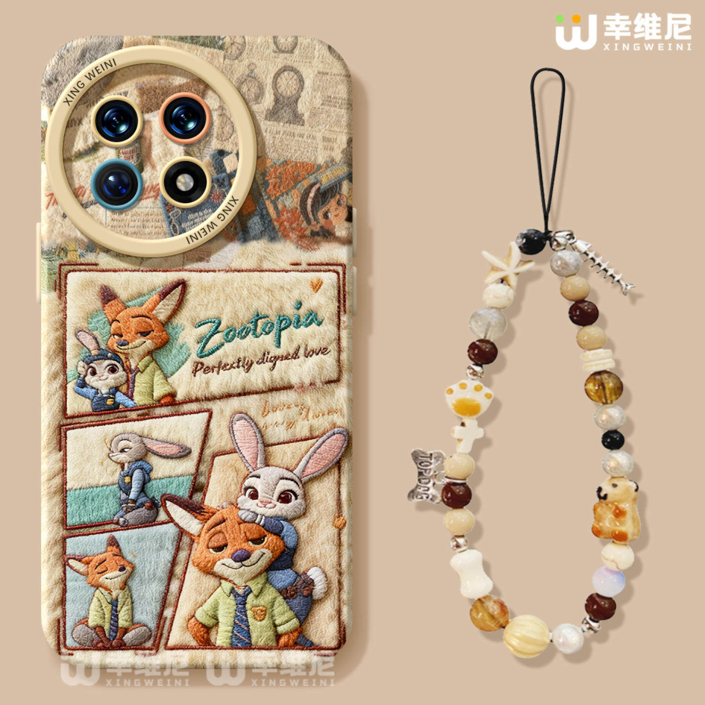 适用一加15手机壳1+12疯狂动物城硅胶一加10全包13T狐狸9pro外壳9rt尼克朱迪ace5竞速版新款1+10pro软壳+Ace6