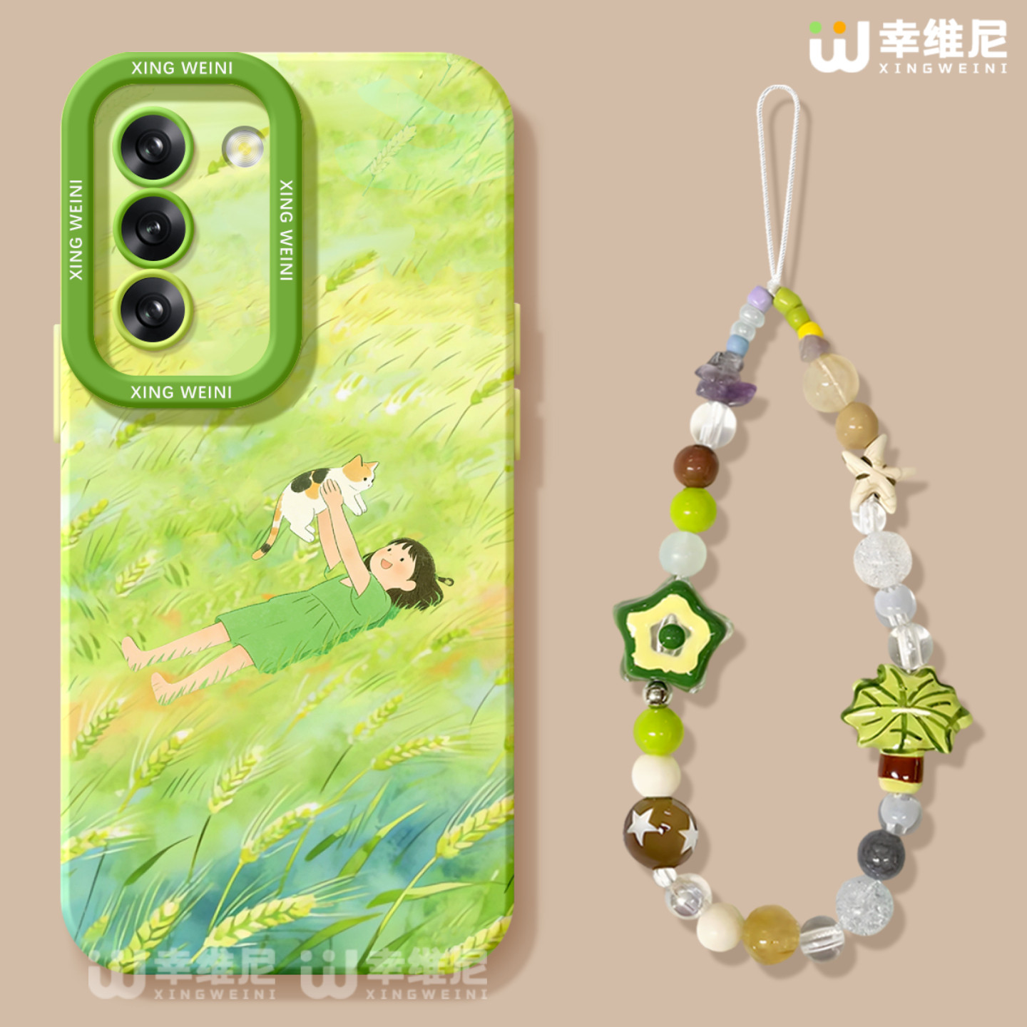 适用三星Galaxy S25手机壳高级s24ultra保护套硅胶s21全包s21plus防摔Galaxy外壳麦田女孩s23新款s22软壳Plus