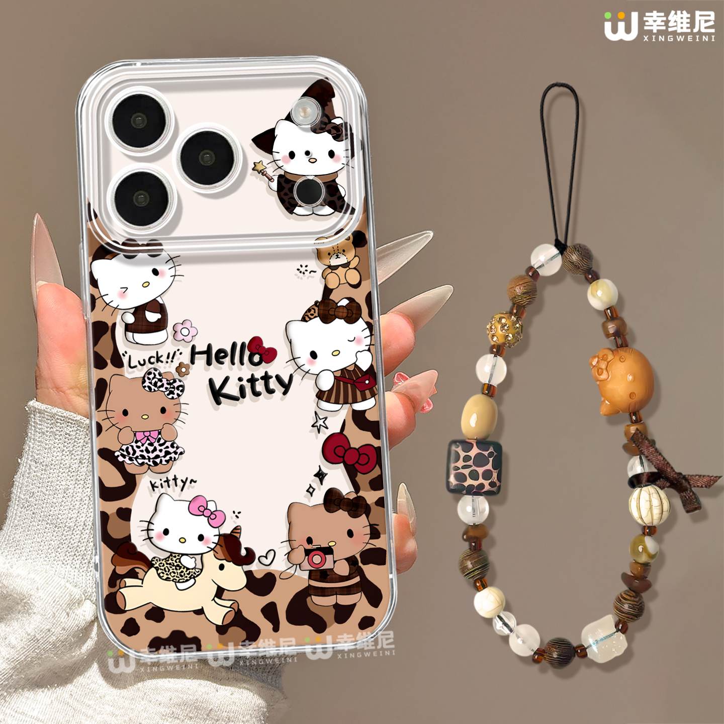 适用苹果17promax手机壳女款iphone16保护套15plus全包14pro防摔11/12/xsmax透明8plus软硅胶13魔法KT猫17air