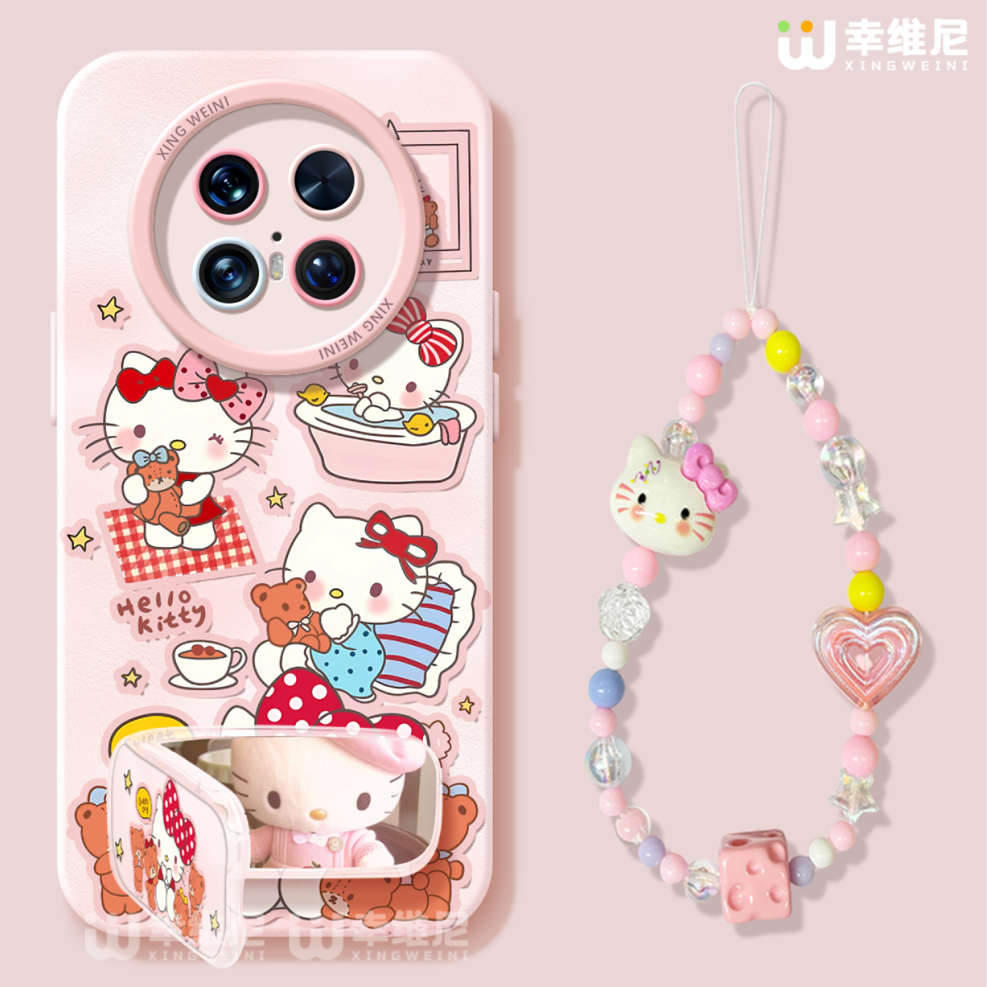 适用华为mate70pro手机壳女款mate60保护套30pro硅胶60pro+全包mate60RS防摔40por软壳meta50e可爱kt猫mate70