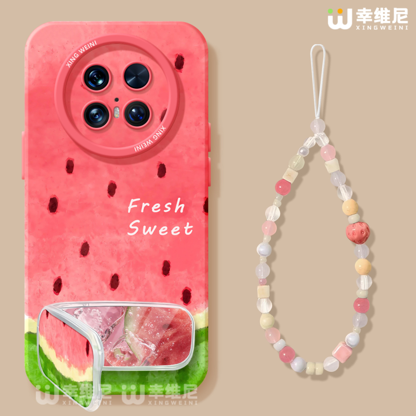 适用华为mate80pro手机壳女款mate70air保护套30硅胶全包mate60RS新款40por软壳meta50e夏日西瓜mate80promax