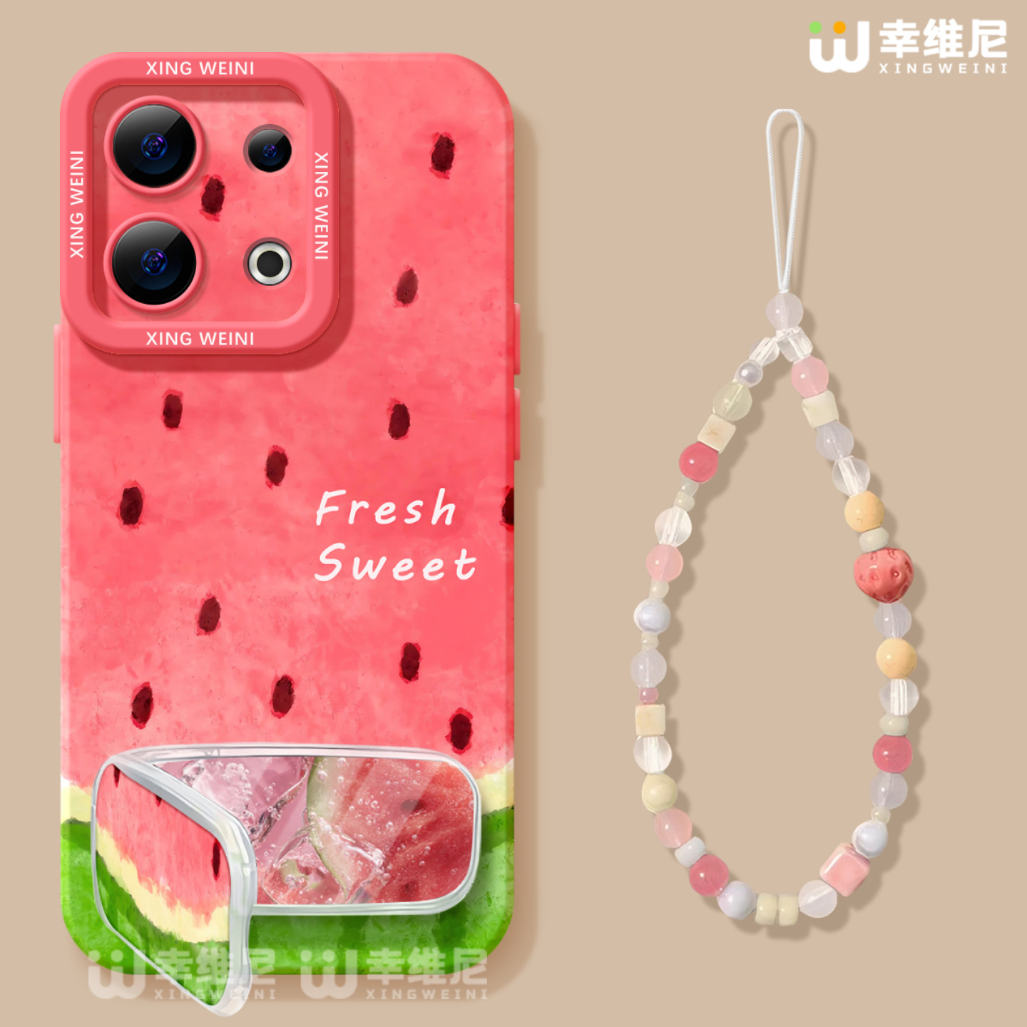 适用opporeno15手机壳女款reno14pro保护套13全包11pro硅胶9/8/6新款reno7se个性oppo软壳5pro夏日西瓜reno12