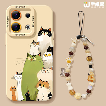 适用opporeno15手机壳女款reno13pro保护套11全包9pro硅胶9/8/6防摔reno7se高级oppo软壳12pro卡通小猫reno14