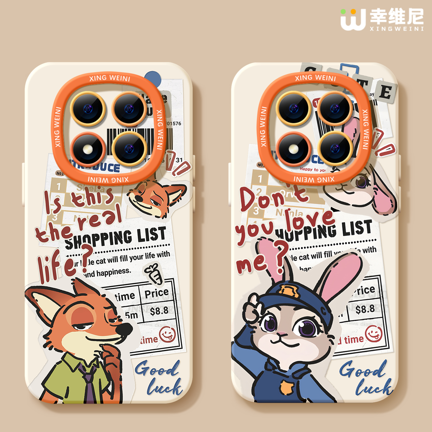 适用红米note15pro手机壳朱迪note14兔子小米note13硅胶Turbo4尼克112pro全包note10软11疯狂动物城12turbo外