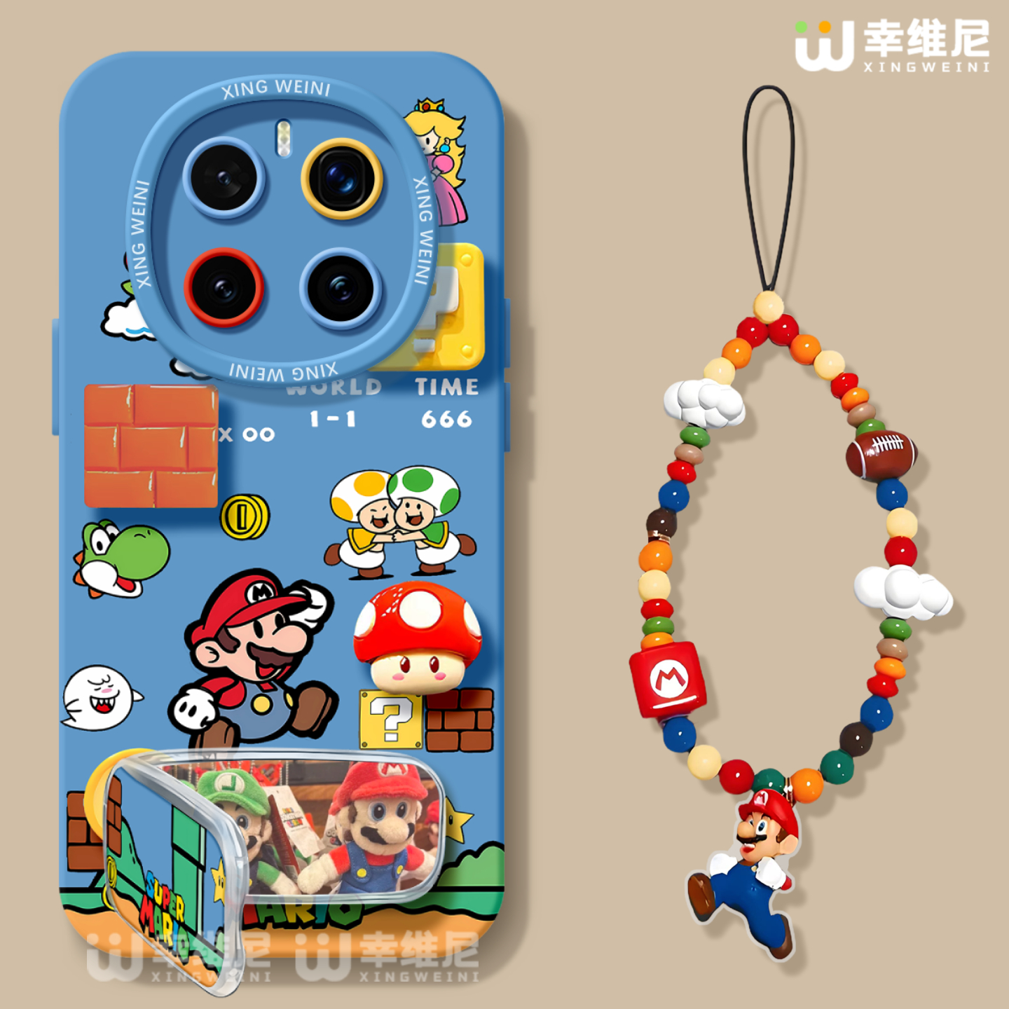 适用荣耀magic8手机壳马里奥magic5保护套新款magic6至臻版全包防摔硅胶5por带挂绳magic7保时捷软magic6pro