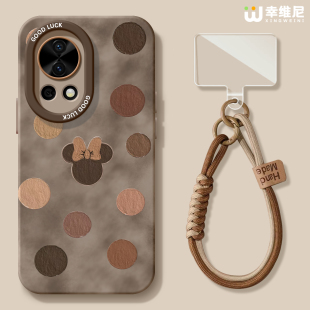 适用华为nova14手机壳女款 14ultra波点米奇hi软10外nova13pro nova12pro保护套全包novo11硅胶9防摔7se活力版