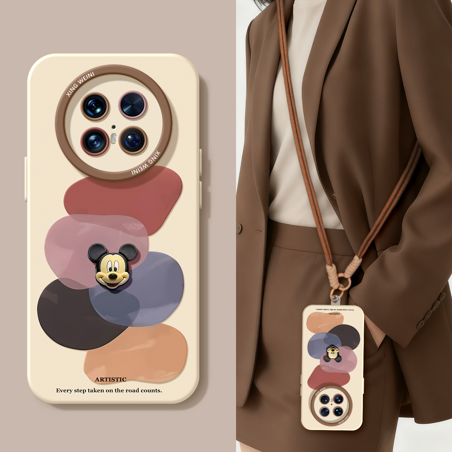适用华为mate70pro手机壳女款mate60保护套30pro硅胶60pro+全包mate60RS防摔40por软壳meta50e秋冬色块mate70