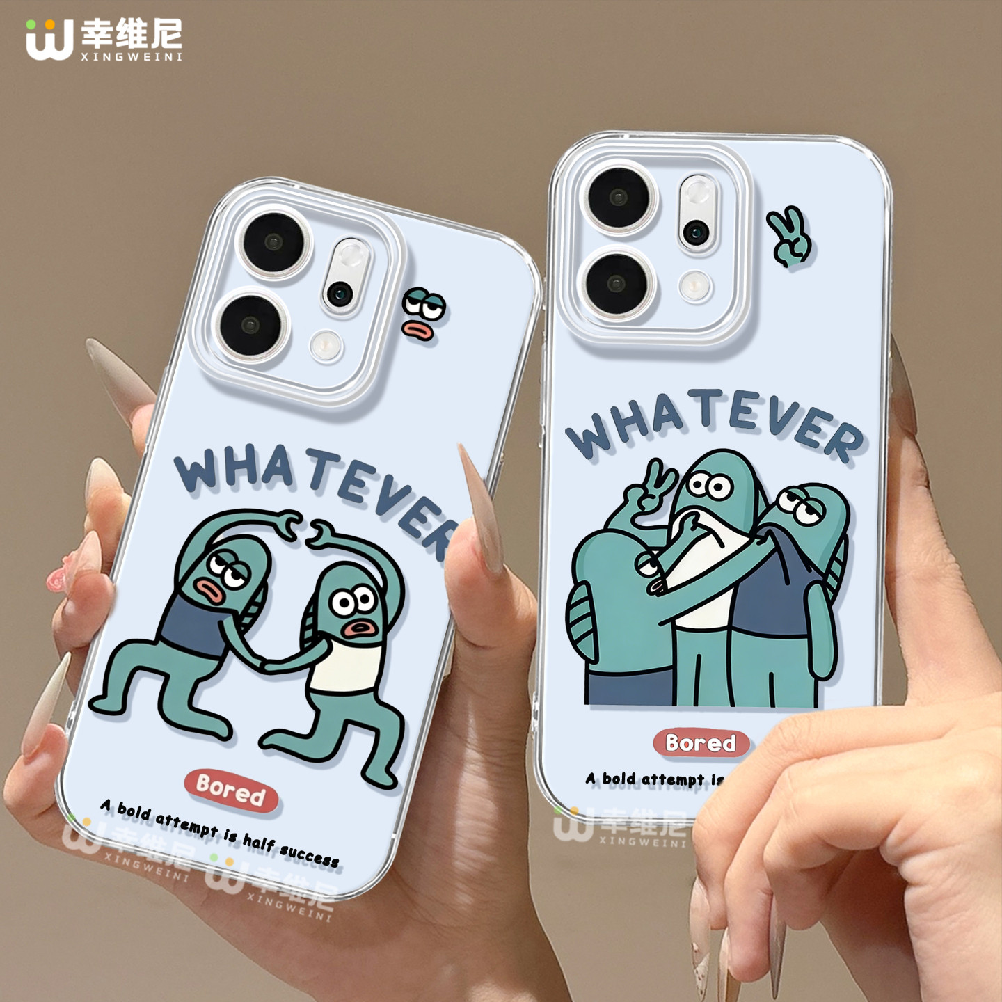适用opporeno15手机壳女reno14pro防摔13全包11pro硅胶9/8/6小丑鱼reno7se透明oppo软壳5por情侣保护套reno12