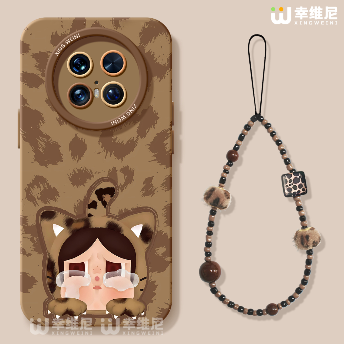 适用华为mate70pro手机壳女款mate60保护套30pro硅胶60pro+全包mate60RS防摔40por软壳meta50e个性豹纹mate70
