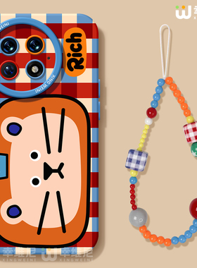 适用一加Ace5手机壳女款1+12保护套硅胶一加15全包13T防摔9pro外壳9rt卡通狮子ace6新款1+10pro软壳ace竞速版