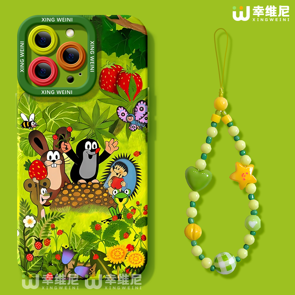 适用苹果17手机壳女款iphone16pro保护套15plus全包14promax防摔11/12/xr软se外8plus硅胶13pro鼹鼠故事17Air