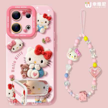 适用opporeno15手机壳女款reno13pro保护套12全包11pro硅胶9/8/6防摔reno7se卡通oppo软壳5pro可爱凯蒂reno14