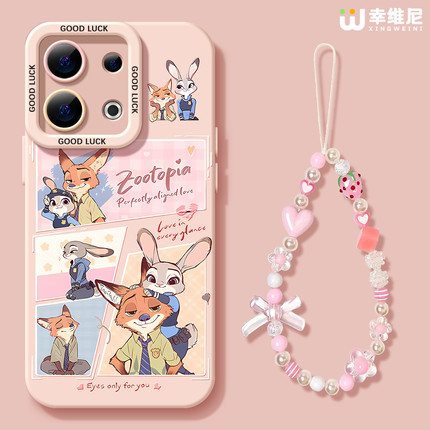 适用opporeno15手机壳女款reno13pro保护套11全包9pro硅胶9/8/6防摔reno7se卡通oppo软壳12pro尼克朱迪reno14